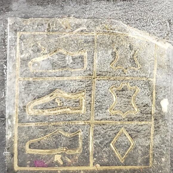 Miista Ankle Bootie Women 10 Clarissa Marbled Acrylic Heel Black Leather Buckle - Picture 12 of 13